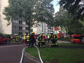 FW-ME: Wohnungsbrand mit Menschenrettung