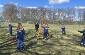Kreisfeuerwehr Oldenburg: FW-OLL: Kreisjugendfeuerwehr Landkreis Oldenburg startet erfolgreich in die Wettbewerbssaison mit dem Orientierungsmarsch