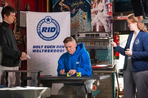 Weltrekordtag mit vier neuen Weltrekorden – das Rekord-Institut für Deutschland (RID) feiert seinen 11. Geburtstag