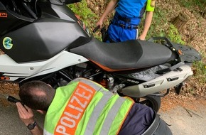 Polizeipräsidium Südhessen: POL-DA: Südhessen: Über 400 Motorräder kontrolliert/Polizei untersagt in 10 Fällen die Weiterfahrt-11 Fahrverbote drohen