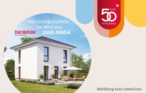 Dirk Rossmann GmbH: ROSSMANN BON Chance: Hauptgewinnerin freut sich über Eigenheim