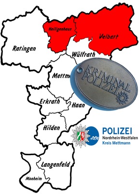 POL-ME: Einbrüche aus dem Kreisgebiet - Velbert / Heiligenhaus - 2208022