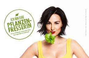 PETA Deutschland e.V.: Mimi Fiedler für PETA: "Ich bin eine Pflanzenfresserin" / Tatort-Schauspielerin lebt vegan