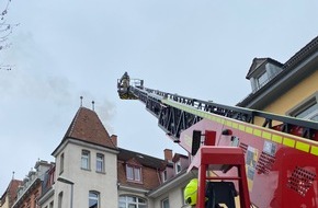Feuerwehr Konstanz: FW Konstanz: Kaminbrand