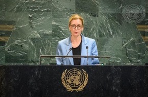 Fürstentum Liechtenstein: Regierungschefin-Stellvertreterin Sabine Monauni appelliert für UNO als Friedensorganisation