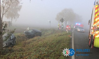 Polizei Warendorf: POL-WAF: Ahlen. Zusammenstoß mehrerer Pkw - Sechs Verletzte