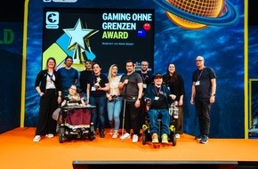 congstar GmbH: congstar vergibt zum zweiten Mal den Gaming ohne Grenzen Award / Preisverleihung für Barrierefreiheit im Gaming auf dem congstar gamescom Stand