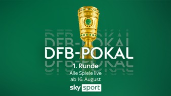 Sky Deutschland: Alle Spiele der ersten Runde des DFB-Pokals live bei Sky Sport - dazu der DFL Supercup Leverkusen gegen Stuttgart in UHD/HDR