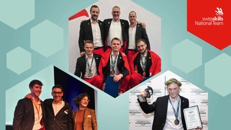 SwissSkills: Drei weitere Medaillen auf europäischer Bühne