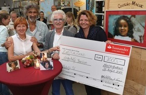 Openbank Deutschland: Santander spendet 2000 Euro an Initiative FUTURO SI