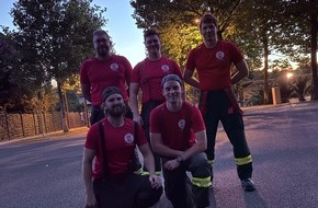 Feuerwehr Ense: FW Ense: Vorbereitung der Löschgruppe Hünningen auf den Schanzenlauf in Oberstdorf