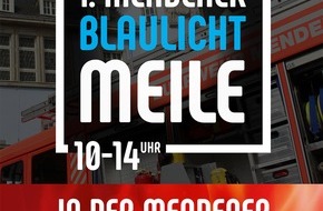 Freiwillige Feuerwehr Menden: FW Menden: Einladung zur 1. Mendener Blaulichtmeile am Samstag, 10. Juni