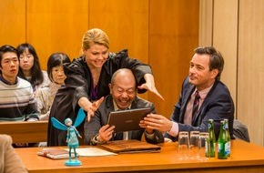 SAT.1: "Wir gucken auf jeden Fall gemeinsam": Annette Frier nimmt als "Danni Lowinski" endgültig Abschied / Finale am Montag, 15. September 2014, ab 20:15 Uhr in SAT.1 (FOTO)