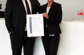 TARGOBANK AG: TARGOBANK für Business Continuity Management zertifiziert