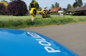 Polizeiinspektion Oldenburg-Stadt / Ammerland: POL-OL: ++Verkehrsunfall mit schwerverletzten Motorradfahrer++