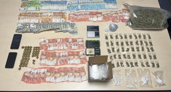 Polizei Düsseldorf: POL-D: Oberbilk - Erneuter Erfolg des ET "PRIOS" - Cannabis , Kokain und 6.076 Euro sichergestellt - Festnahme - Untersuchungshaft