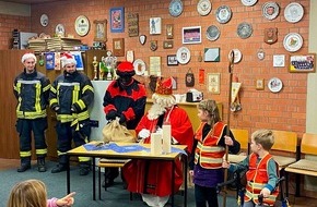 Freiwillige Feuerwehr Kranenburg: FW Kranenburg: Nikolausfeier der Kranenburger Blaulichtzwerge