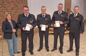 Freiwillige Feuerwehr der Gemeinde Sonsbeck: FW Sonsbeck: Jahreshauptversammlung 2024 der Feuerwehr Sonsbeck