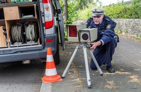 Polizei Mettmann: POL-ME: Geschwindigkeitsmessungen in der 37. KW - Kreis Mettmann - 2109045