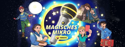 MDR Mitteldeutscher Rundfunk: Fünf neue Folgen des MDR-TWEENS Zeithüpfpodcasts „Magisches Mikro“