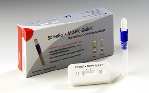 ScheBo Biotech AG: Aktion: Darmkrebsmonat März 2010 (mit Bild) / Enzymtest "ScheBo M2-PK" im Stuhl zur gezielten Darmkrebsvorsorge