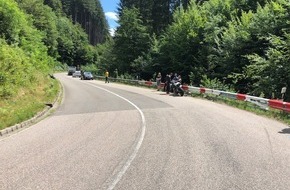 Polizeidirektion Landau: POL-PDLD: Verletzte Motorradfahrerin im Wellbachtal