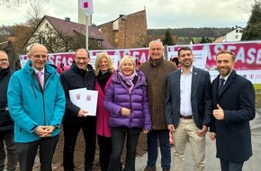 Deutsche Telekom AG: Gro&szlig;e Weihnachtsfreude: Gef&ouml;rderter Glasfaserausbau f&uuml;r Landkreis Fulda gestartet