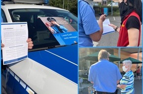 Polizeipräsidium Trier: POL-PPTR: Wer auflegt, gewinnt Polizisten informieren in Waldrach und Kordel
