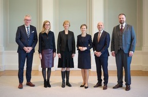 F&uuml;rstentum Liechtenstein: Vereidigung von Sylvia Pedrazzini als stellvertretende Regierungsr&auml;tin