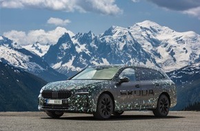 Skoda Auto Deutschland GmbH: Die neue Generation des Škoda Superb: noch geräumiger, komfortabler und vollgepackt mit cleveren neuen Features