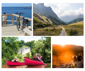Aktiv pur: Von Wandern über Paragliding bis Rafting – erlebe hat für jeden Aktivreisenden das passende Angebot