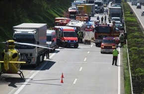 Polizeipräsidium Trier: POL-PPTR: Eine Rettungsgasse kann Leben retten - wir erklären wie es funktioniert