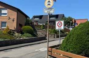 Polizeiinspektion Hildesheim: POL-HI: Erneut Verstöße im Karl-Burgdorf-Weg in Heinde geahndet