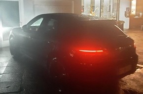 Bundespolizeiinspektion Flensburg: BPOL-FL: FL - Geparkter Porsche ohne Fahrer zur Fahndung ausgeschrieben