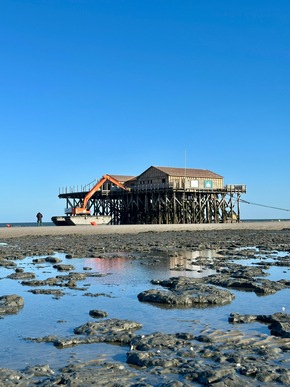 St. Peter-Ording: Abriss der alten Strandbar 54