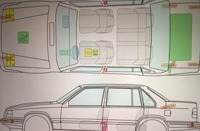 Feuerwehr Ratingen: FW Ratingen: Fahrzeug brennt an Tankstelle - sechs Personen leicht verletzt