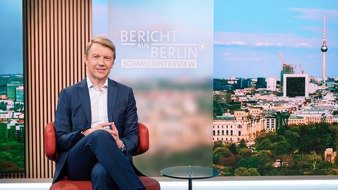 ARD Das Erste: ARD-Sommerinterviews ab 5. Juli 2026 aus dem ARD-Hauptstadtstudio