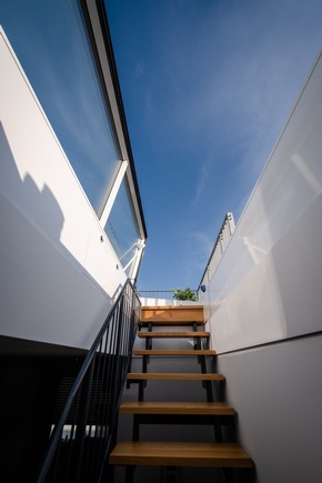 Brandenburg townhouse development puts its trust in LAMILUX Flat Roof Access Hatches