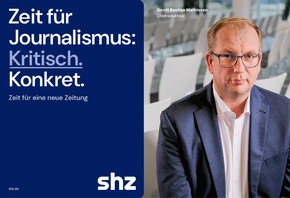 GROW agency/TryNoAgency kreiert Kampagne f&uuml;r noz und shz: &bdquo;Zeit f&uuml;r eine neue Zeitung&rdquo;