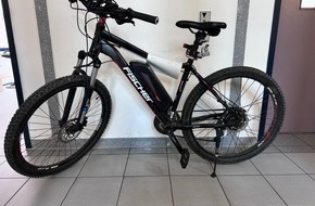 Polizei Bochum: POL-BO: Am Hauptbahnhof gestohlen: Polizei stellt E-Mountainbike sicher | Wem gehört das Fahrrad?