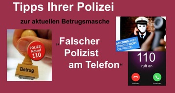Polizeidirektion Neustadt/Weinstraße: POL-PDNW: Bürgerforum "Falscher Polizist" und andere Betrugsmaschen im Focus von der Stadt und Polizei Neustadt a.d. Wstr. - KOSTENLOS, aber nicht umsonst