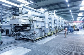 Effizienz-Agentur NRW: Pressemitteilung: Stahlwerk Unna GmbH & Co. KG aus Bönen erhielt Förderung der KfW - Effizienz-Agentur NRW unterstützte