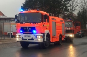 Freiwillige Feuerwehr Lage: FW Lage: Einsatzreicher Tag für die Feuerwehr Lage - 04.01.2019