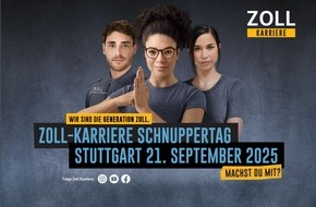 Hauptzollamt Stuttgart: HZA-S: 37 Nachwuchskräfte beginnen ihre Karriere beim Hauptzollamt Stuttgart / Zollinfotag am 21.September 2025 im Hauptzollamt Stuttgart