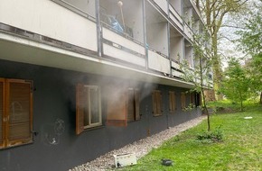 Feuerwehr Konstanz: FW Konstanz: Brandmeldeanlage verhindert Zimmerbrand