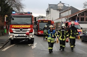 Freiwillige Feuerwehr Menden: FW Menden: Gefahrguteinsatz in der Innenstadt