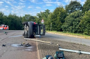 Polizei Duisburg: POL-DU: Friemersheim: Mann baut Unfall, leistet Widerstand und zerstört Polizeiinventar