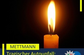 Polizei Mettmann: POL-ME: 75-j&auml;hrige Autofahrerin bei Verkehrsunfall verstorben - 2609114