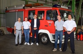 Freiwillige Feuerwehr Burscheid: FW Burscheid: Über Grenzen hinweg helfen - Burscheider Löschfahrzeug geht in die Ukraine