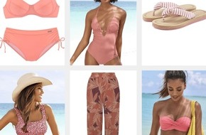 LASCANA: "PINK LEMONADE": Prickelnde Strand-Chic-Styles für heiße Sommertage von LASCANA